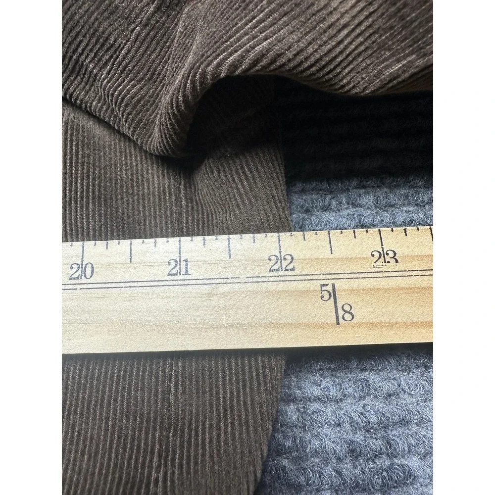 Stafford Blazer Mens 44‎ Long Brown Corduroy Sport Coat Classic Fit 2 Button
